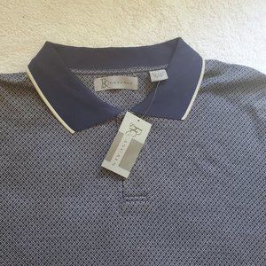 NWT Men's R&R Casuals Polo Style Short Sleeve Shirt, Size 2XL